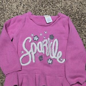 Gymboree Pink Sparkle Sweater